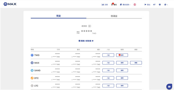 MAX交易所賺錢後，怎麼提領新台幣出來?